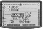 Statusmonitor Multiplex Evo 9 / Evo 12